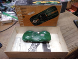 Vtg 1966 Strombecker Raceways Lotus 30 1/24 Scale Slot Car British Green W/Box!