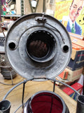 Vtg Dietz Vesta P.&L.E.R.R Railroad Cold Blast Kerosene Lantern Red Globe