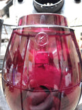 Vtg Dietz Vesta P.&L.E.R.R Railroad Cold Blast Kerosene Lantern Red Globe