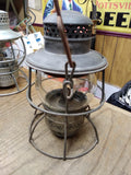 Vtg PRR Pennsylvania Rail Road Adlake Kero Kerosene Lantern 2-58 Nice Shape!