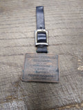 Vtg Brass Highway Equipment Comp Pocket Watch Fob Pittsburgh Erie DuBois Pa USA!