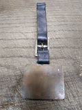 Vtg Brass Highway Equipment Comp Pocket Watch Fob Pittsburgh Erie DuBois Pa USA!