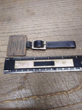Vtg Brass Highway Equipment Comp Pocket Watch Fob Pittsburgh Erie DuBois Pa USA!
