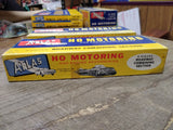 Vtg Atlas Tool HO Motoring Slot Car Roadway Combining Section12 Piece w/Boxes