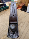 Vtg Antique Stanley Baily No 6 Corrugated Bottom Wood Plane 17.5 Inch Carpenters