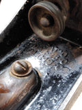 Vtg Antique Stanley Baily No 6 Corrugated Bottom Wood Plane 17.5 Inch Carpenters