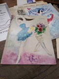 Vtg Lot Ballet Theater Magazine Handbills Programs News Paper Clipping 1930s-50s
