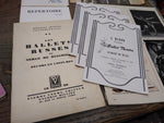 Vtg Lot Ballet Theater Magazine Handbills Programs News Paper Clipping 1930s-50s