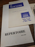 Vtg Lot Ballet Theater Magazine Handbills Programs News Paper Clipping 1930s-50s