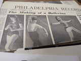 Vtg Lot Ballet Theater Magazine Handbills Programs News Paper Clipping 1930s-50s