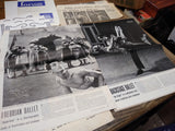 Vtg Lot Ballet Theater Magazine Handbills Programs News Paper Clipping 1930s-50s