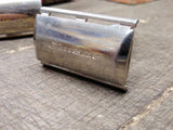 Vtg 1966 L4 Gillette Tech 3 Pc Ball End Double Edge Travel Safety Razor Nice #2