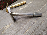Vtg 1950's Era Gem Micromatic Bullet Tip TTO Single Edge Safety Razor