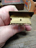 Vtg 1930-40 Era Gem Micromatic TTO Single Edge Brass Safety Razor Made In USA