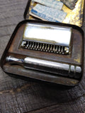 Vtg Ever Ready Single Edge Safety Razor w/Tin & Papers Made In Brooklyn NY USA