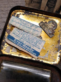 Vtg Ever Ready Single Edge Safety Razor w/Tin & Papers Made In Brooklyn NY USA