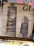 Vtg Ever Ready Single Edge Safety Razor w/Tin & Papers Made In Brooklyn NY USA