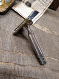 Vtg Ever Ready Single Edge Safety Razor w/Tin & Papers Made In Brooklyn NY USA