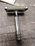 Vtg Ever Ready Single Edge Safety Razor w/Tin & Papers Made In Brooklyn NY USA