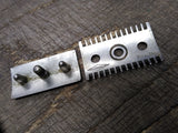 Vtg Gillette Nov 15 1904 3 Piece Ball End Double Edge Safety Razor w/Metal Case!