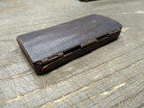 Vtg Gillette Nov 15 1904 3 Piece Ball End Double Edge Safety Razor w/Metal Case!