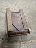 Vtg Valet Auto Strop Leather Strop 13.5 Inch w/Metal Box Made In NY USA