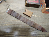 Vtg Valet Auto Strop Leather Strop 13.5 Inch w/Metal Box Made In NY USA