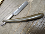 Vtg Magneto Steel Straight Razor w/Jimps