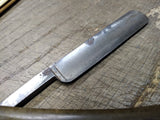 Vtg Magneto Steel Straight Razor w/Jimps