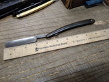 Vtg Magneto Steel Straight Razor w/Jimps