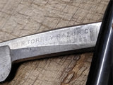 Vtg JR Torrey Razor Co Straight Razor Worcester Mass. USA in Good Shape!