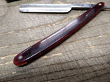Vtg WICAWA Solingen Straight Razor with Jimps Celluloid Scales Germany!