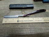 Vtg WICAWA Solingen Straight Razor with Jimps Celluloid Scales Germany!