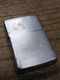 Vtg 1964 ZIPPO Brushed Chrome Cigarette Lighter Engraved Larry & Lizzy Patent #