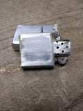 Vtg 1964 ZIPPO Brushed Chrome Cigarette Lighter Engraved Larry & Lizzy Patent #