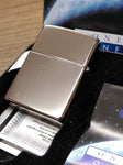 Vtg 1999 ZIPPO One World One Future Millenium Edition High Polish Lighter w/Tin