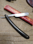 Vtg JR Torrey Razor Co Straight Razor Nice Scales Worcester Mass USA w/Box Nice!