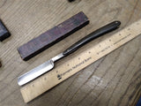Vtg Lakeside Cutlery Army Navy Straight Razor Nice Scales Chicago Ill w/Box Nice