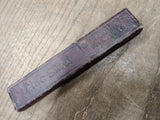 Vtg Lakeside Cutlery Army Navy Straight Razor Nice Scales Chicago Ill w/Box Nice