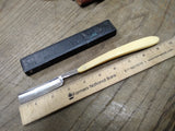 Vtg JA Henckels Twin Works Straight Razor Nice Scales Solingen Germany Box Nice!