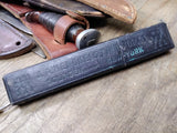 Vtg JA Henckels Twin Works Straight Razor Nice Scales Solingen Germany Box Nice!