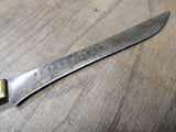 Vtg Antique AKDZNN 1876 Fixed Blade Hunting? Boning? Filet? Knife 11.5 Inch