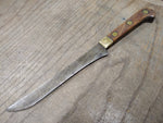 Vtg Antique AKDZNN 1876 Fixed Blade Hunting? Boning? Filet? Knife 11.5 Inch