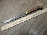 Vtg Antique AKDZNN 1876 Fixed Blade Hunting? Boning? Filet? Knife 11.5 Inch