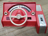 Vtg Atlas Tool HO Motoring Slot Car Red Steering Wheel Controller