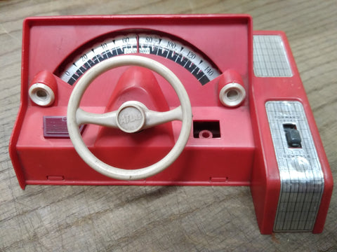 Vtg Atlas Tool HO Motoring Slot Car Red Steering Wheel Controller