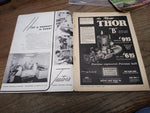 Vtg 3 Pc Lot Model Airplane News Magazine 2 x 1947 1948 Radio Control CL Planes!