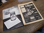 Vtg 3 Pc Lot Model Airplane News Magazine 2 x 1947 1948 Radio Control CL Planes!