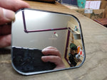 Vtg General Electric Emergency Signaling Mirror WW2 Pilot Airplane Field Gear!