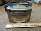 Vtg The Chartiers Trust Company McKees Rocks PA Advertising Metal Coin Bank
